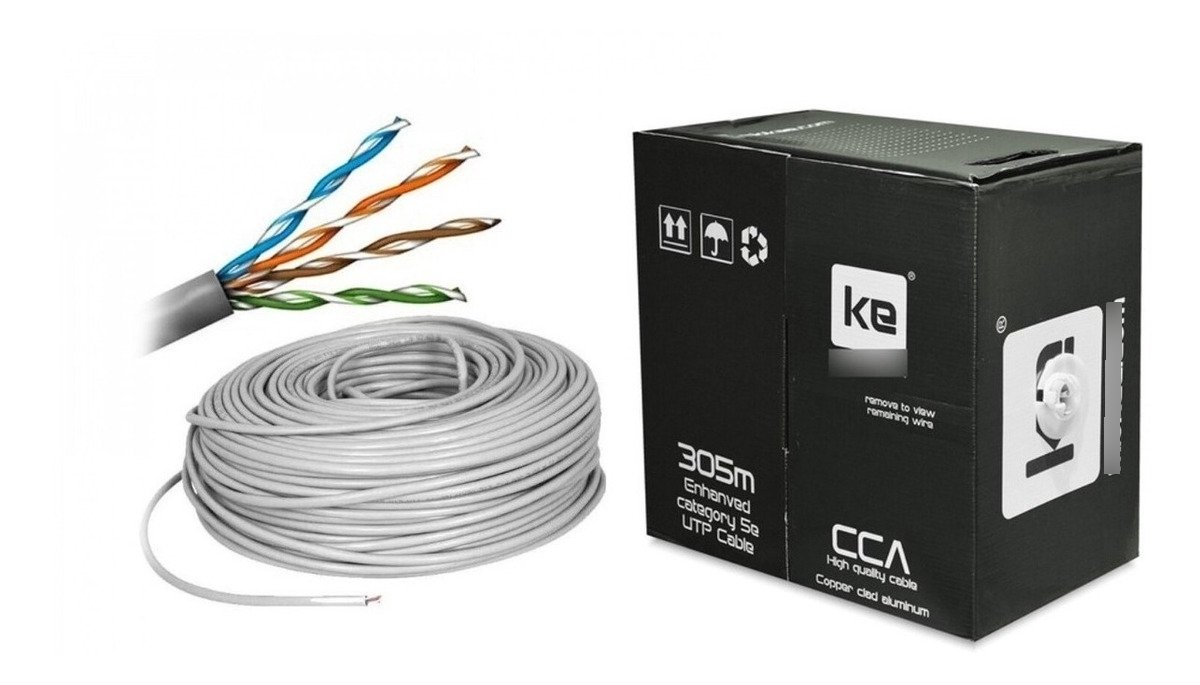 Cable De Red Utp Cat 5e Caja Por 305mts - Imagen 4