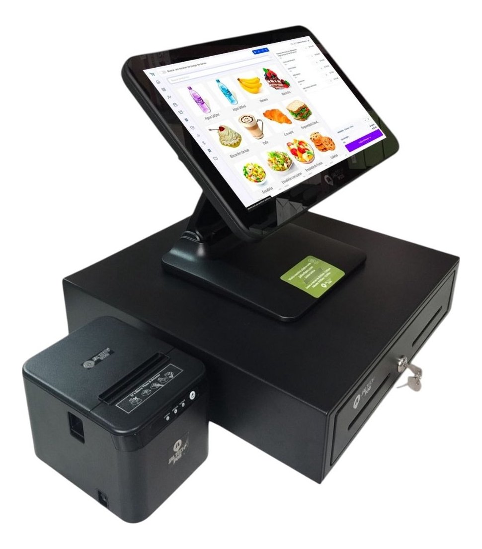 Kit Jaltech Pos 15.6 Táctil Core I3 4gb 128gb Aluminio Kp09 - Imagen 3