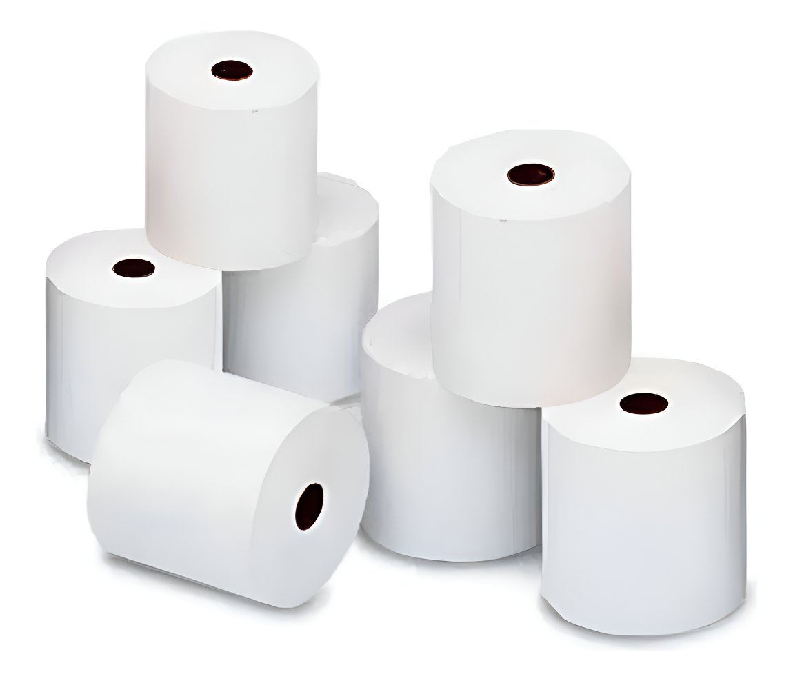 Rollos Papel Termico 80mm Impresoras Pos 60 Metros Pack X 6