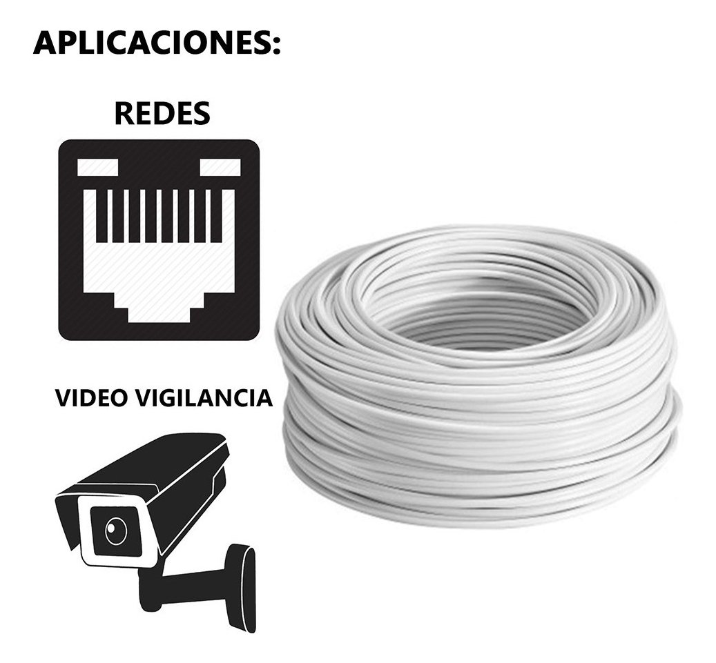 Cable De Red Utp Cat 6 Caja Por 305mts - Imagen 7