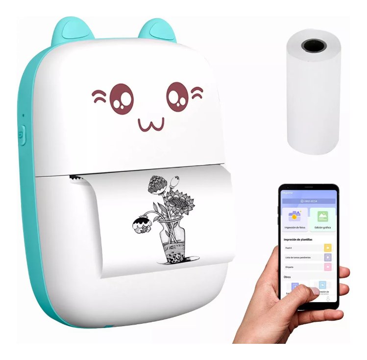 Impresora Térmica Bluetooth Para Celular Compacta Y Rápida - Imagen 5