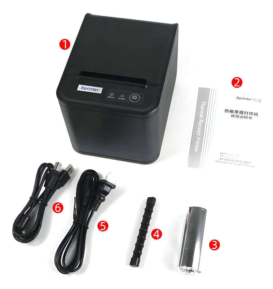 Impresora Monocromática Xprinter Xp-t80a Negro - Imagen 6