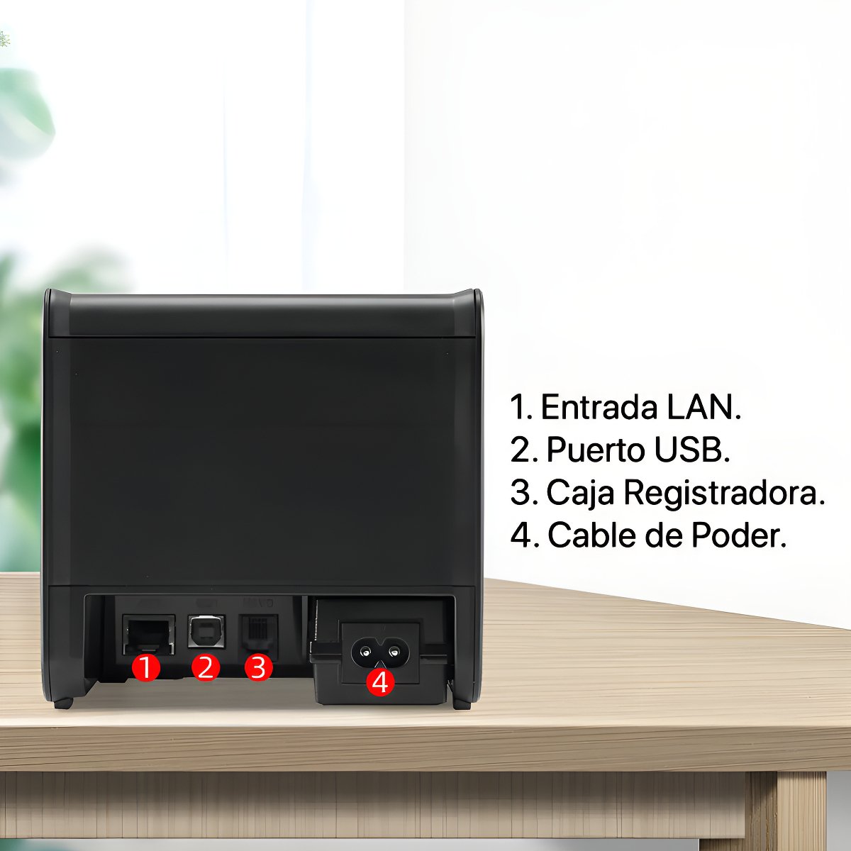 Impresora Monocromática Xprinter Xp-t80a Negro - Imagen 2