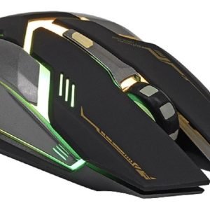 Mouse Gamer T9 6 Botones 3.200 Dpi Color Negro