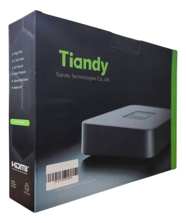 Nvr Tiandy Ak Tc-r3108 Poe 8 Canales Hasta 6pm Hasta 8tb - Imagen 2