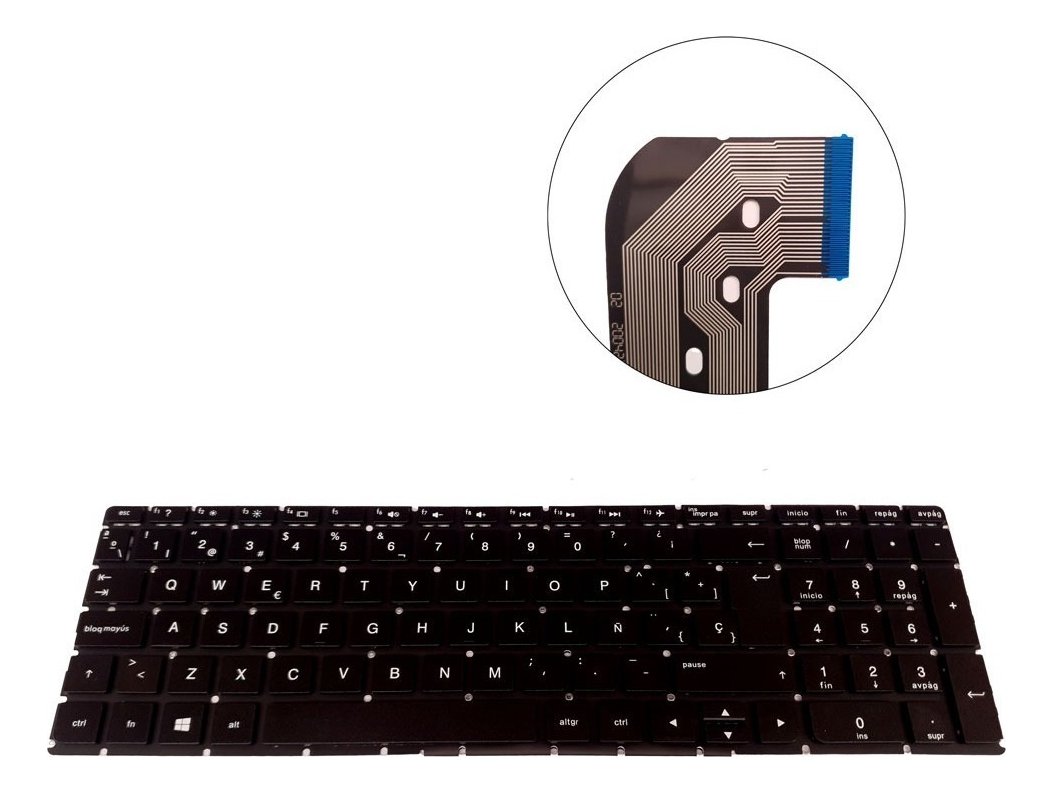 Teclado Para Hp Pavilion 15-ac0xxx Series - Imagen 2