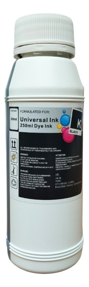 4 Tintas Para Epson Wf-2540 De 250ml Con Sistema Adaptado - Imagen 2
