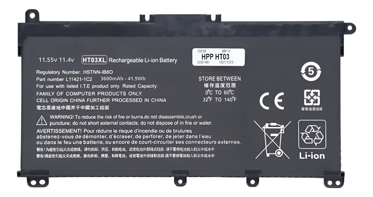 Bateria Premium Para Hp Laptop Model: 15-cs