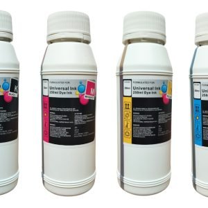 Kit X 4 Tintas Universal 250 Ml Para Sitema Adaptado 4 Color