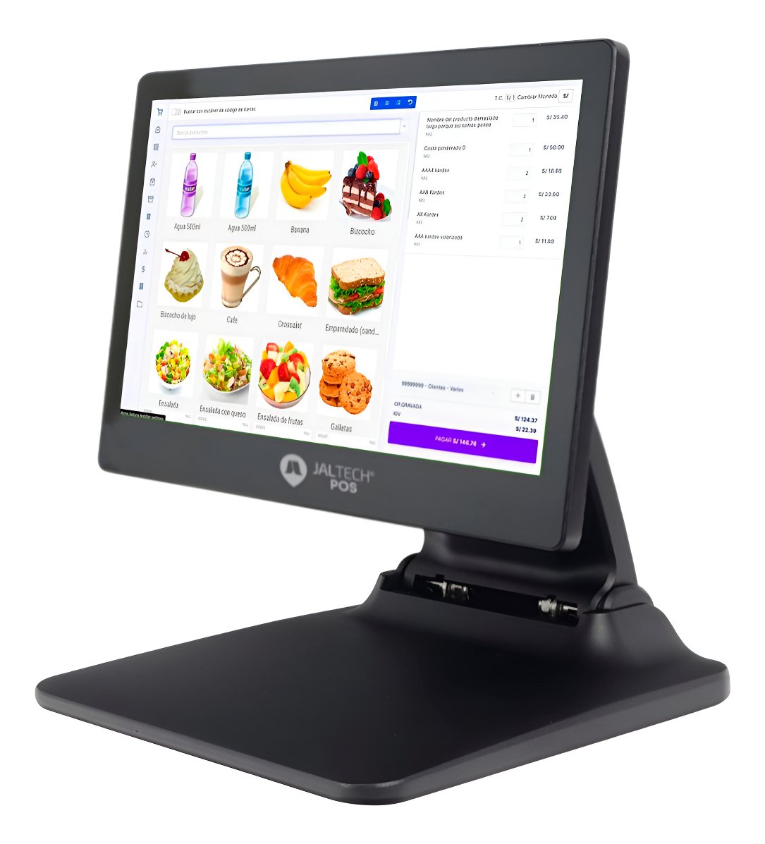 Pc Todo En Uno Celeron Jaltech 11.6 Táctil + Ssd + Wifi