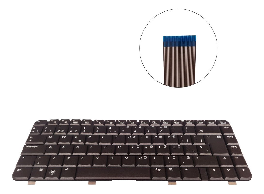 Teclado Para Portátil Hp Compaq Presario Cq40-505la - Imagen 2