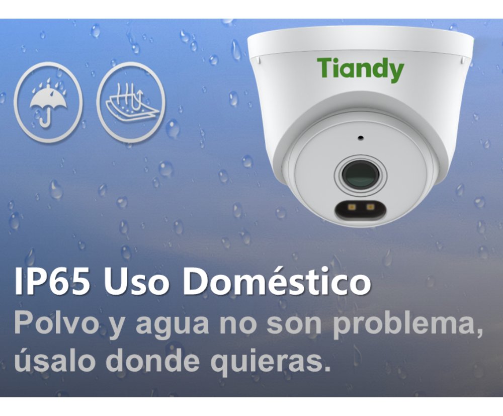 Kit De Vigilancia Tiandy Ak 4 Cámaras Ip 2mp Poe, Nvr, 500gb - Imagen 6