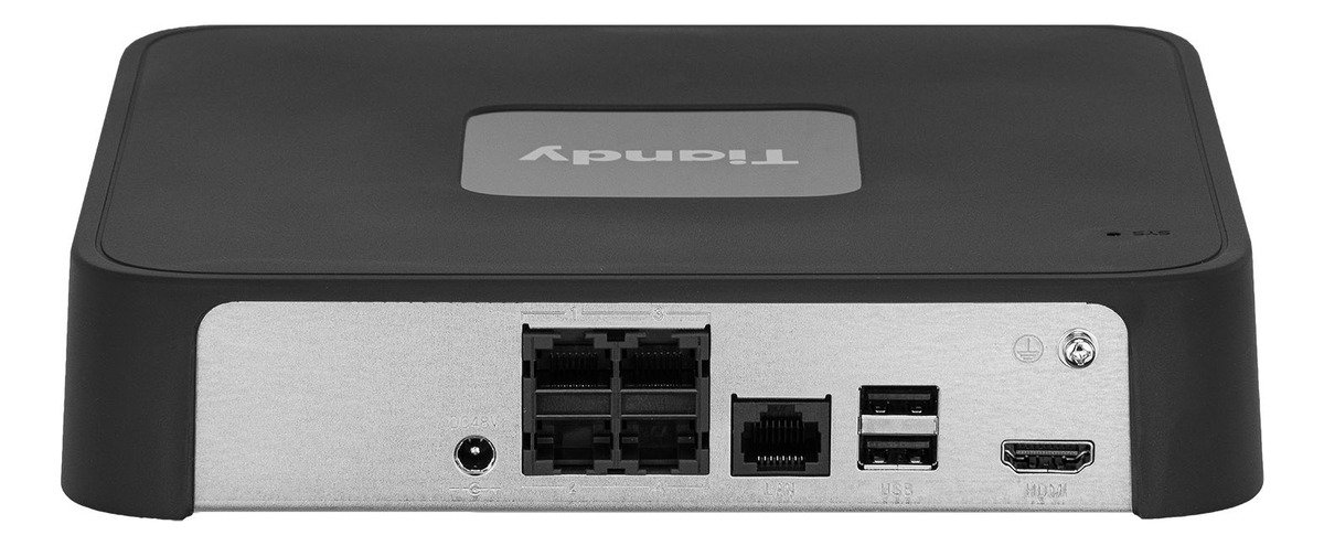 Kit De Vigilancia Tiandy Ak 4 Cámaras Ip 2mp Poe, Nvr, 500gb - Imagen 9