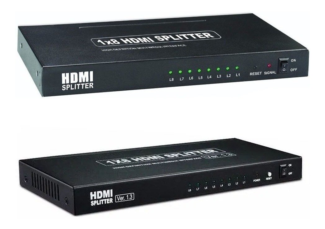 Splitter Multiplicador Hdmi 1 X 8 Salidas