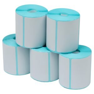 Etiquetas Térmicas Para Impresora 40 X 30mm 5 Rollos 1500und