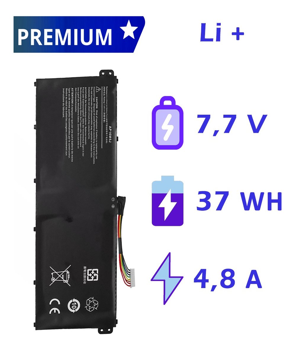 Batería 7.7v 37wh Para Acer Aspire Es1-523-68na Ion De Litio - Imagen 7
