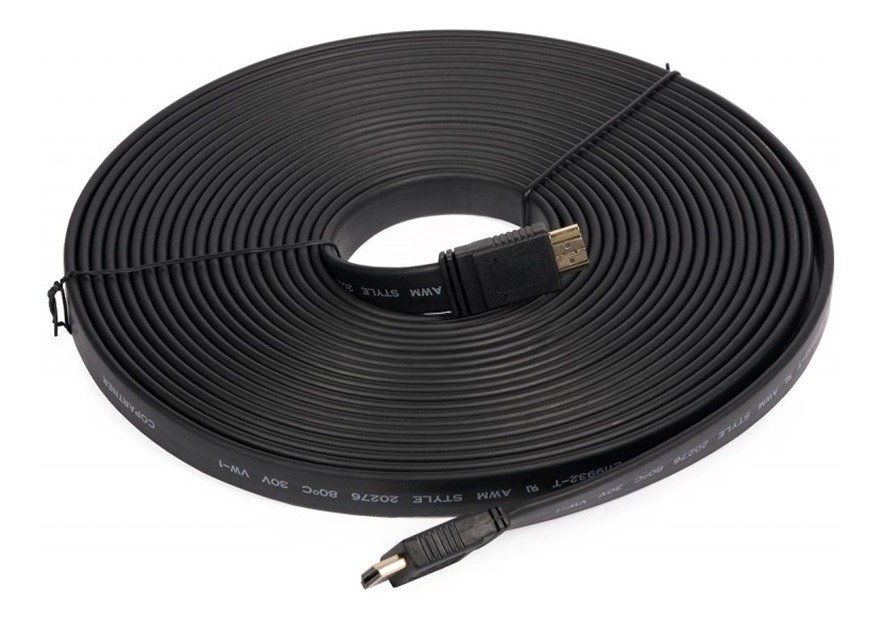 Cable Hdmi Plano 4k V1.4 15 Metros