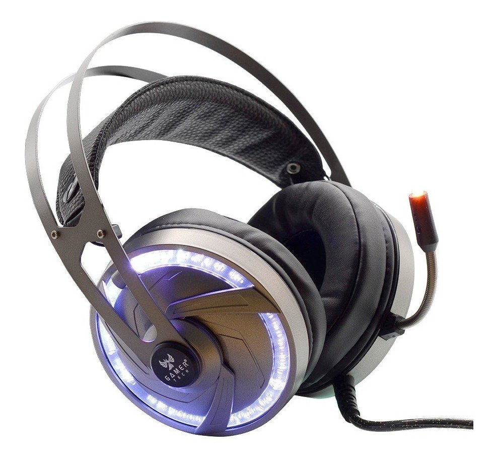 Diadema Gamer Tech Para Ps4 Y Pc Gt60d Plateado - Imagen 3