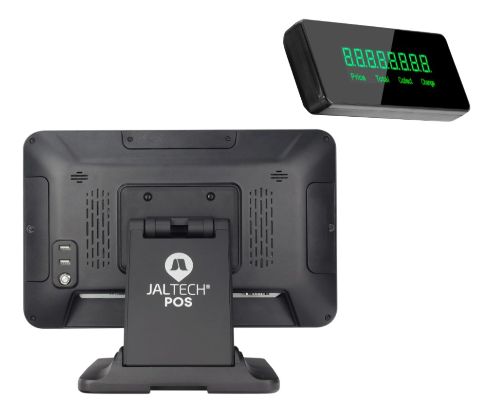 Pantalla Led 8 Dígitos Para Cliente Pos Jaltech - Imagen 3