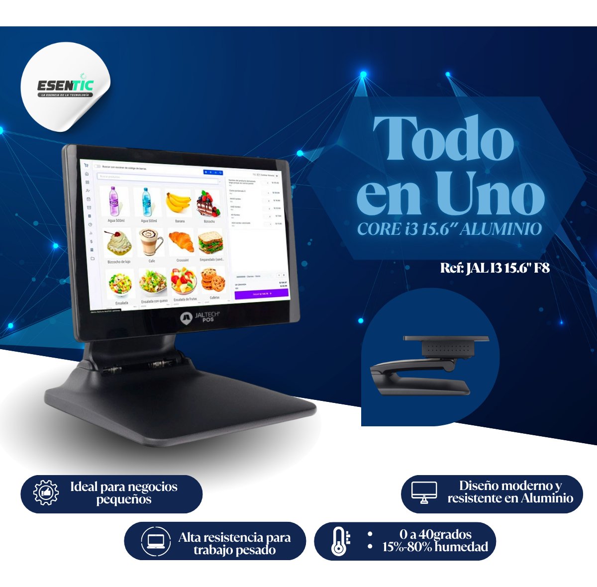 Todo En Uno En Aluminio Jaltech + Software Contable 1 Año - Imagen 4