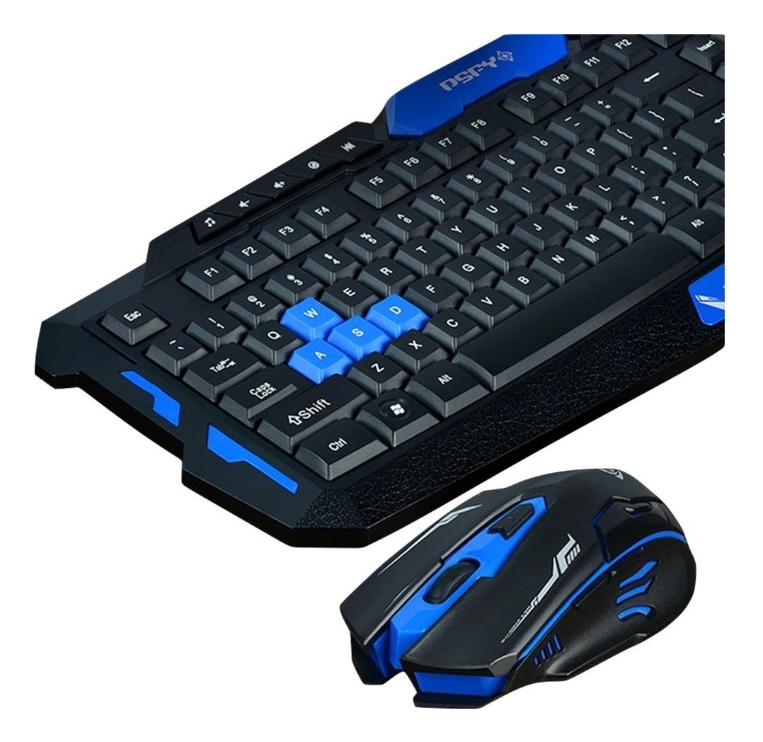 Kit De Teclado Y Ratón Inalámbrico Para Jugadores Hk8100, 1000-1600 Dpi, Teclado, Color Otro - Imagen 4