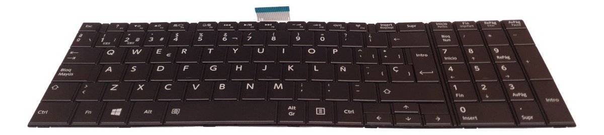 Teclado Para Toshiba Satellite C55d-a5286 - Imagen 3