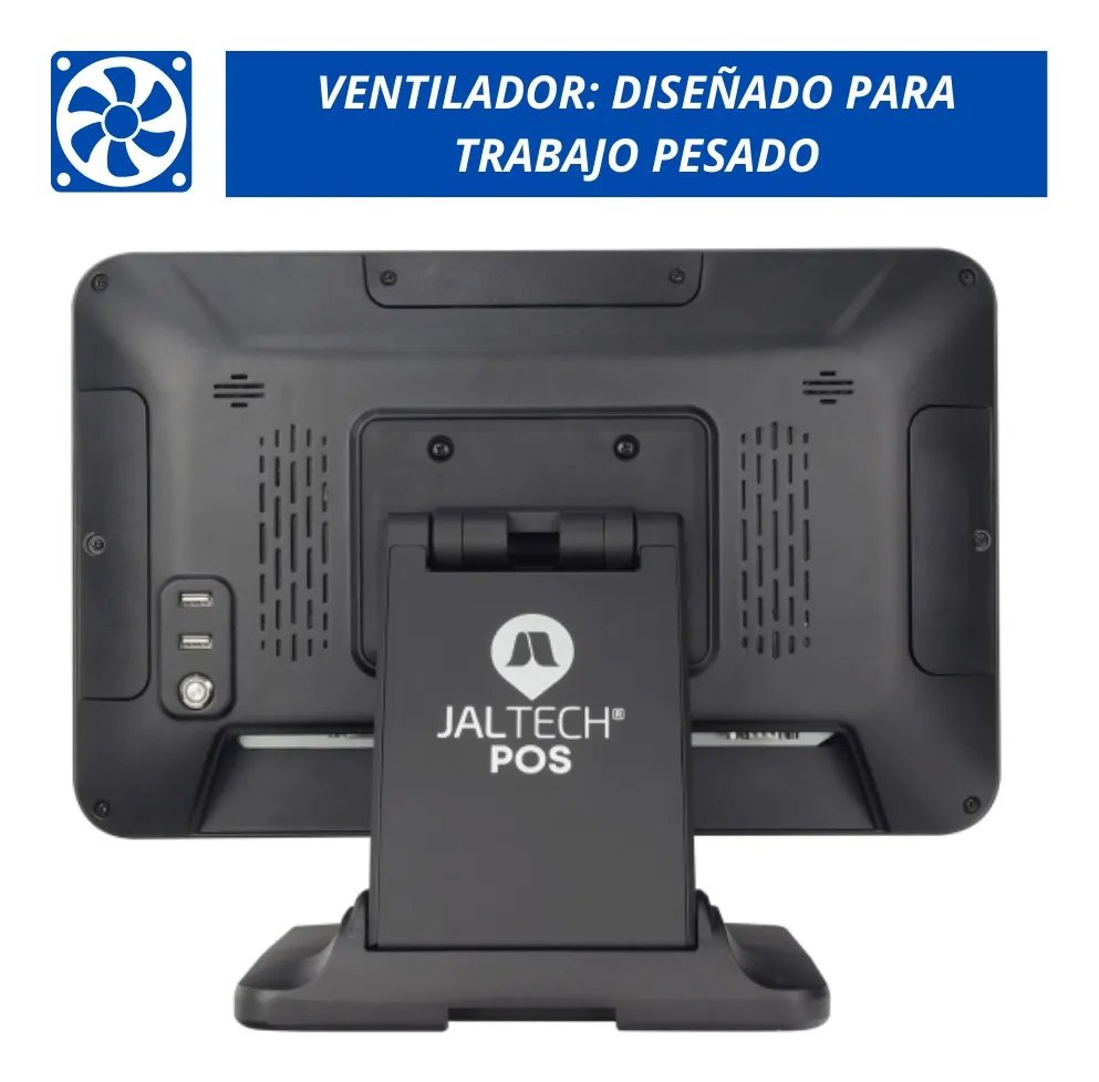 Pc Jaltech Pos Táctil I3 Plegable 8gb 256gb Windows 11 Lic - Imagen 9