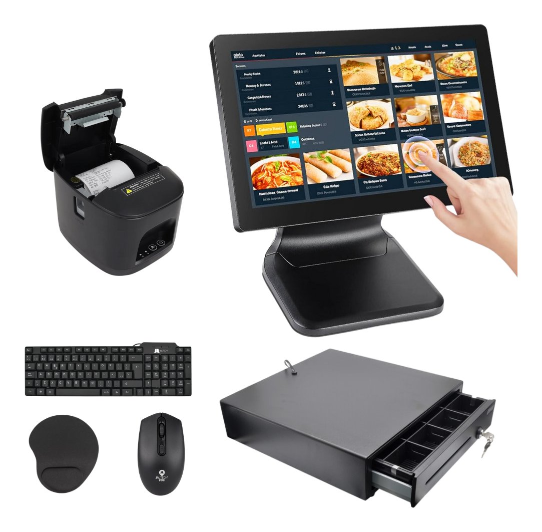 Kit Pos Táctil Core I3 + Software Contable Por 13 Meses