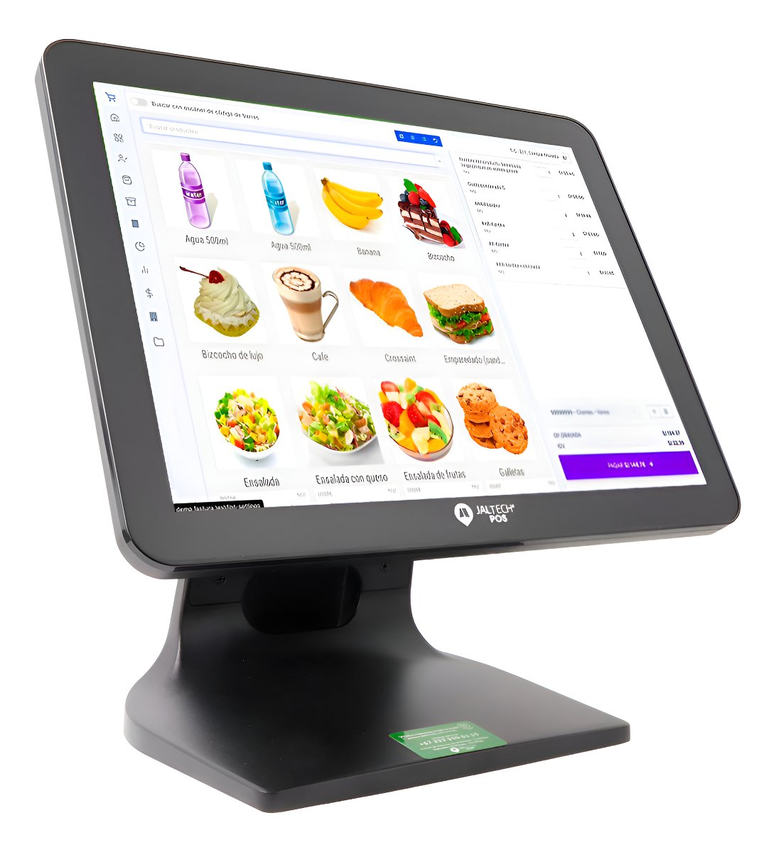 Todo En Uno Jaltech Pos Core I7 Aluminio 128gb Supermercados