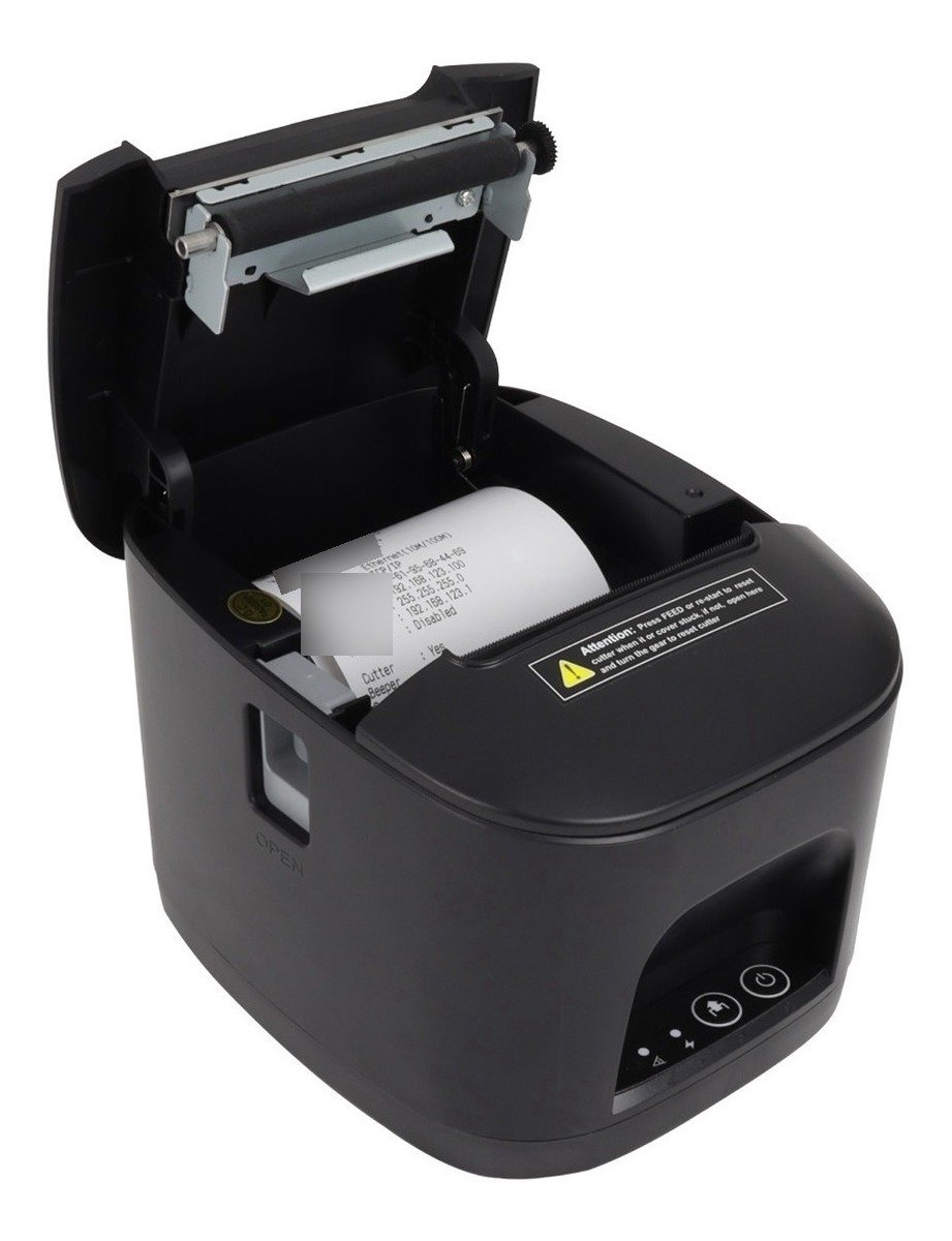 Impresora Térmica Pos Jaltech Usb / Lan 80mm + 6 Rollos 80mm - Imagen 3