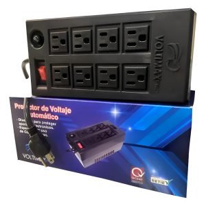 Regulador De Voltaje Voltimax Pro 1800w 8 Salidas