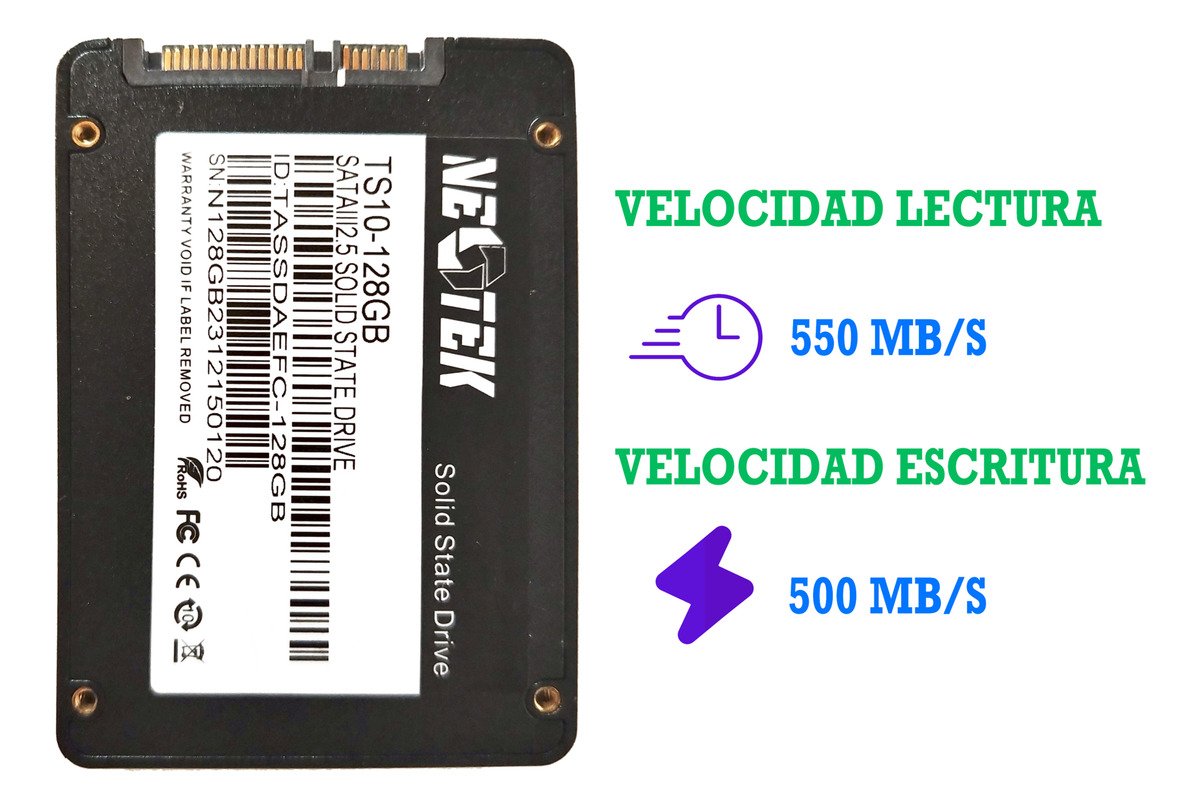 Disco Ssd 128gb 2.5 Sata Ill, Alta Velocidad 550/500mb/s - Imagen 8