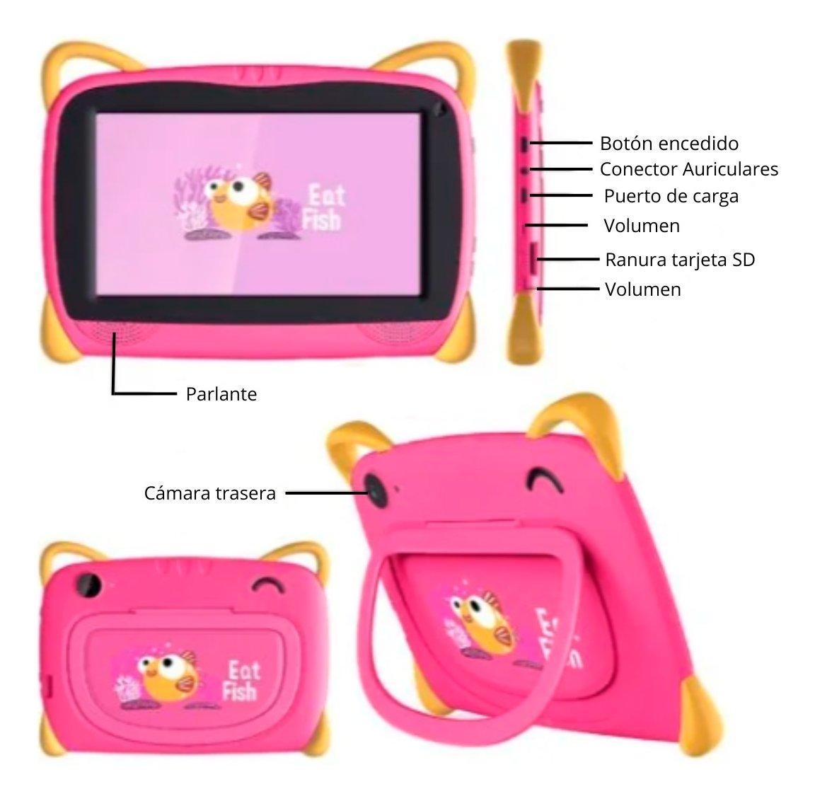 Tablet Kids Krono 7 Hd + 32gb ¡aprende Jugando! - Imagen 2