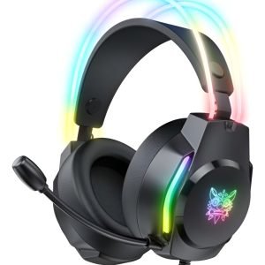 Diadema Gamer Rgb Jal-x26 Con Diseño Ergonómico Y Micrófono