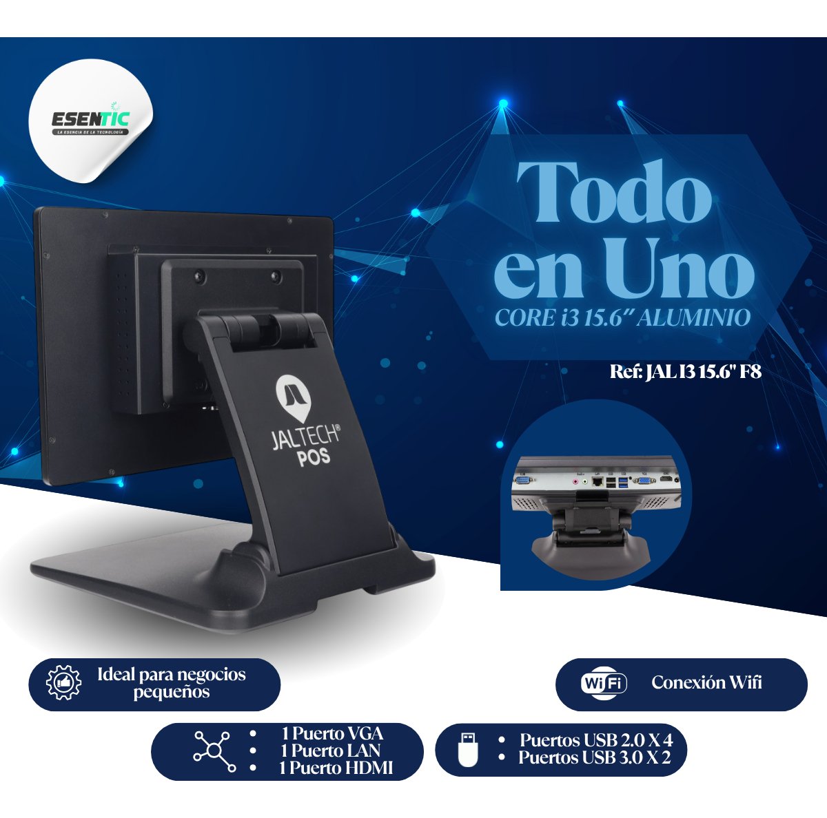 Todo En Uno En Aluminio Jaltech + Software Contable 1 Año - Imagen 6