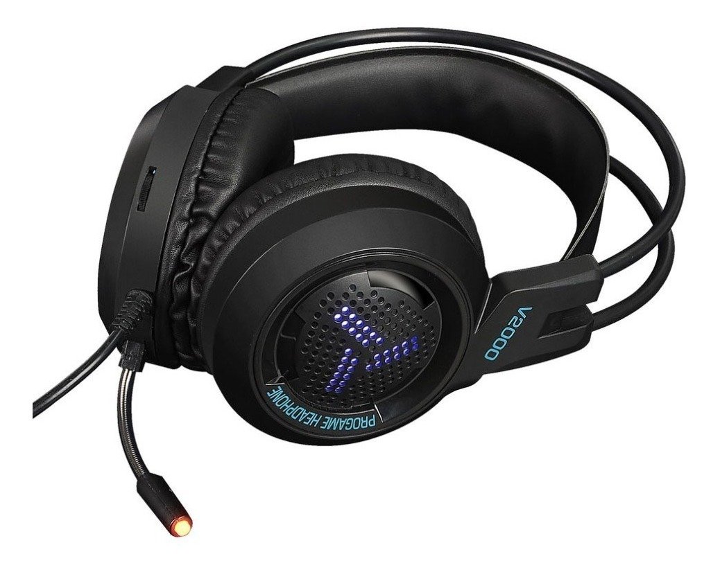 Diadema Gamer V2000 Rgb Súper Bajos - Imagen 3