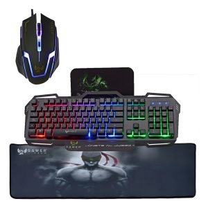 Combo Gamer Tech Gt400t Resistente Al Agua.
