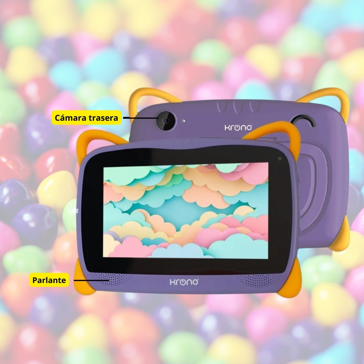 Tablet Para Niños Krono 7 Segura Android 13 - Imagen 2