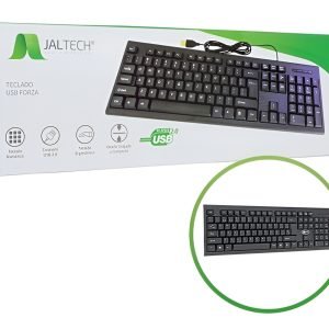 Teclado Usb Forza Jaltech Kb-05 Color Del Teclado Negro