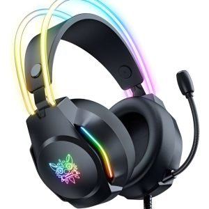 Audífonos Gamer Jal-x26 Con Rgb De Lujo Y Micrófono
