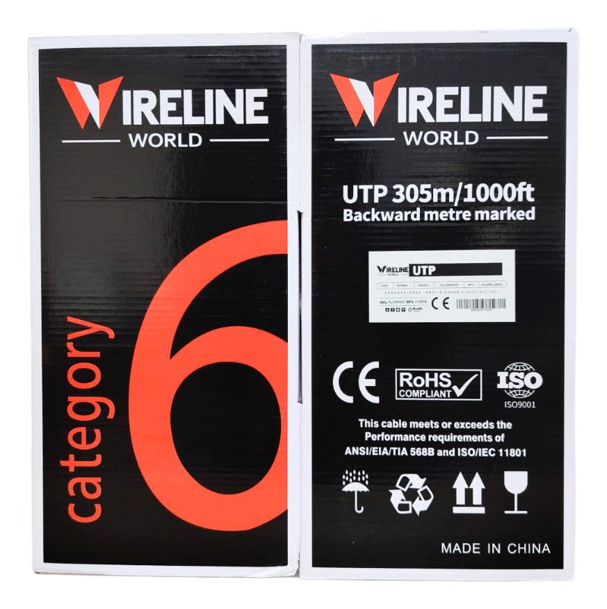 Cable De Red Utp Cat 6 Caja Por 305mts - Imagen 4