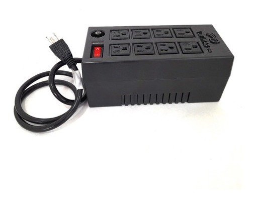 Regulador De Voltaje 1800va Voltimax Pro 8 Tomas Certificado - Imagen 5