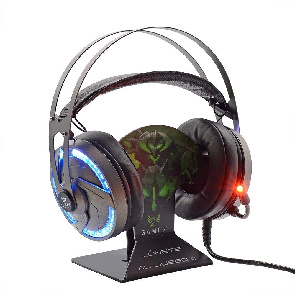 Diadema Gamer Tech Para Ps4 Y Pc Gt60d Plateado