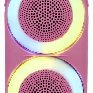 Speaker Dual Bluetooth 5.1 Con Luces Led Rgb Y Usb/sd