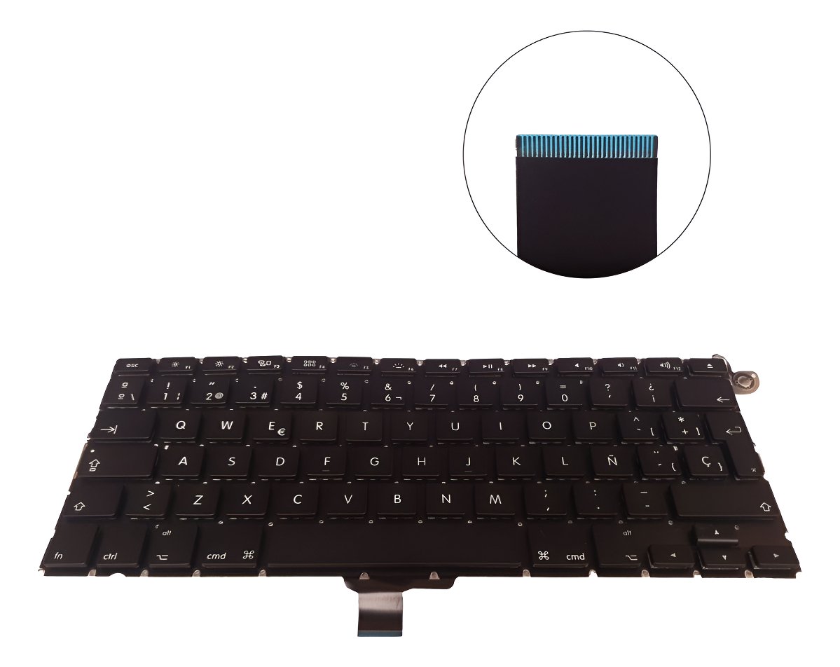 Teclado Para Portátil Macbook Pro Unibody 13.3 A1278 Md102