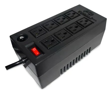 Regulador De Voltaje Voltimax Pro 1800w 8 Salidas - Imagen 2