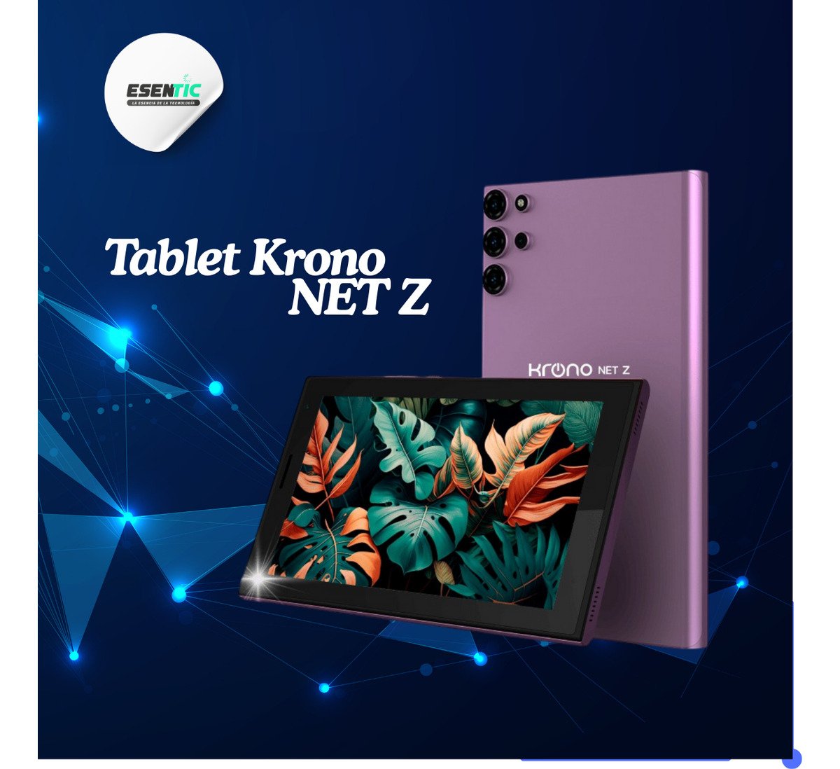 Tablet Krono Net Z Con Batería 3000 Mah Y Pantalla De 7 Hd - Imagen 2