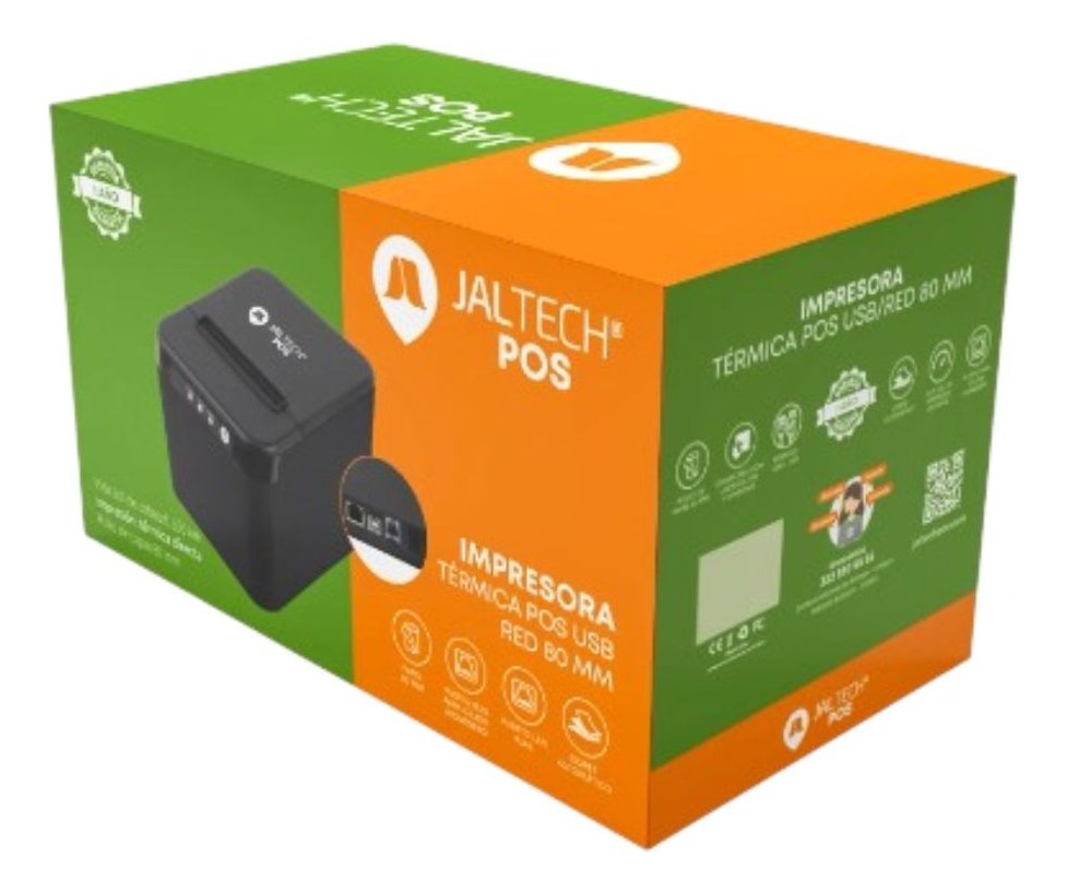 Impresora Térmica Pos 80mm Usb + Lan Alta Velocidad - Imagen 8