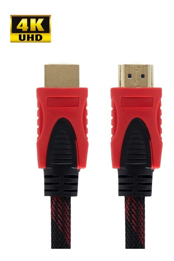 Cable Hdmi 4k - 2.7 Metros Enmallado Doble Filtro - Imagen 4