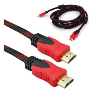 Cable Hdmi 3mts Premium Enmallado Doble Filtro